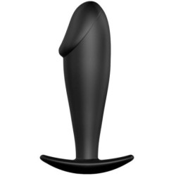 Pretty Love - Plug Anal Silicona Forma Pene Negro | Piumer Erotic