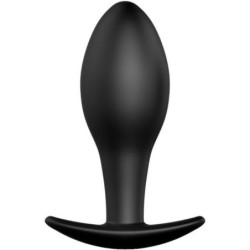 Pretty Love - Plug Anal Silicona Ancla 8.5 Cm Negro | Piumer Erotic