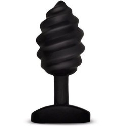 Gplug Twist Con Vibración Negro de G-Vibe | Piumer Erotic