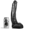 Dong 29 Cm Curvado de All Black | Piumer Erotic