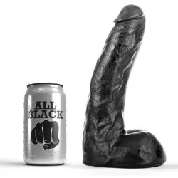 Dong 22 Cm de All Black | Piumer Erotic