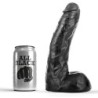 Dong 22 Cm de All Black | Piumer Erotic