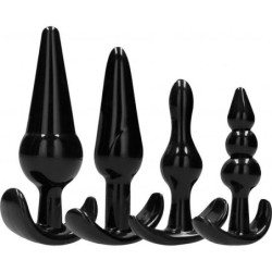 Set 4 Plugs Anales de Addicted Toys | Piumer Erotic