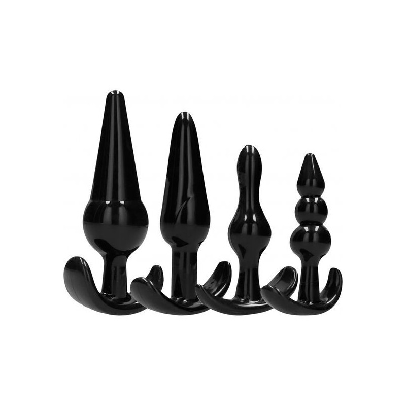 Set 4 Plugs Anales de Addicted Toys | Piumer Erotic