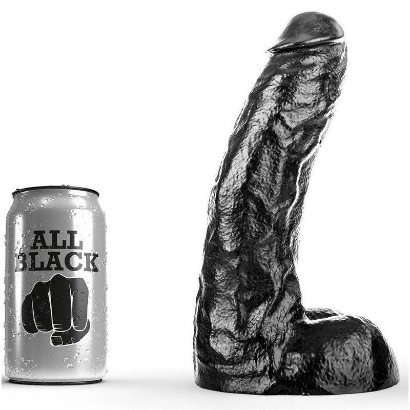 Dong 25,5 Cm de All Black | Piumer Erotic