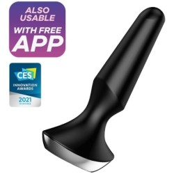 Satisfyer - Plug Ilicious 2 Plug Vibrador Negro | Piumer Erotic