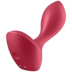 Satisfyer - Backdoor Lover Plug Anal Vibrador Rojo | Piumer Erotic