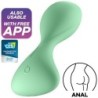 Satisfyer - Trendsetter Plug Vibrador App Verde | Piumer Erotic