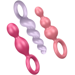 Satisfyer - Anal Plugs Set 3 Pcs Tricolor | Piumer Erotic