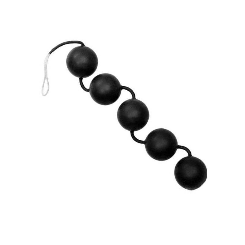 Power Bolas Anal /Vaginal Negro de Calexotics | Piumer Erotic