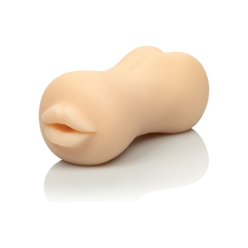 Stroke It Masturbador Doble Boca/Ano de Calexotics | Piumer Erotic