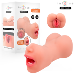 Riley Masturbador Doble Boca & Vagina de Intense Deep Touch | Piumer Erotic