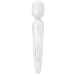 Satisfyer - Wand Erland Masajeador Vibrador Blanco | Piumer Erotic