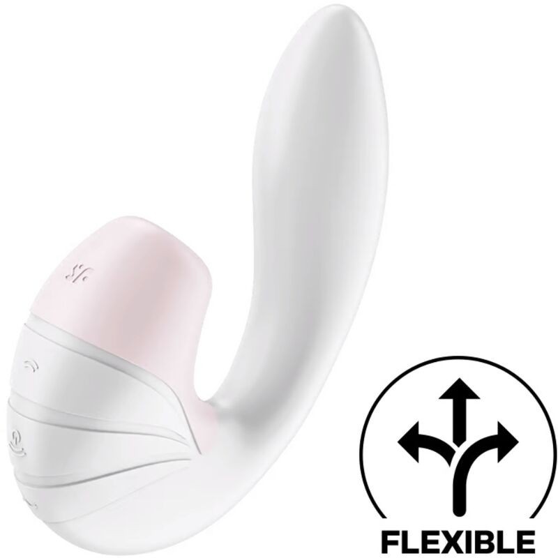 Satisfyer - Supernova Estimulador Y Vibrador Blanco | Piumer Erotic