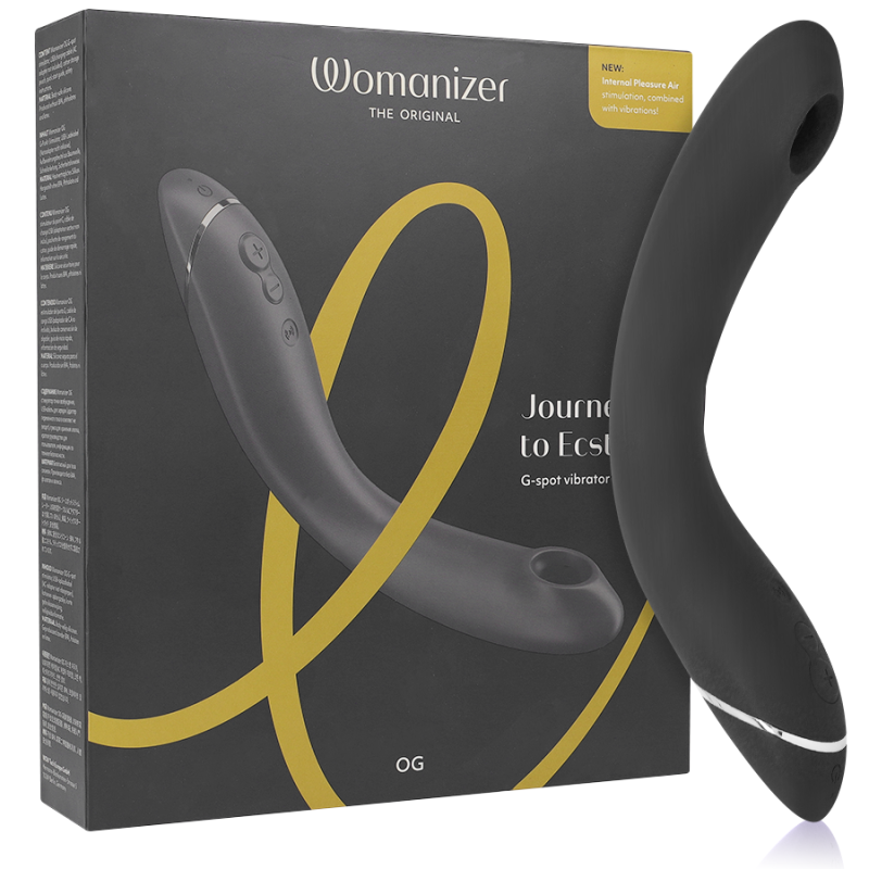 Og G-Spot Gris Oscuro de Womanizer | Piumer Erotic