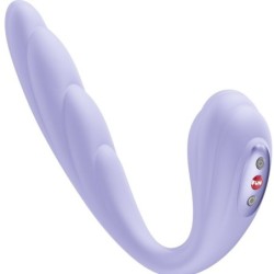 Vivace Doble Vibrador Insertable Air Pulse Violeta de Fun Factory | Piumer Erotic