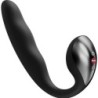 Allegro Doble Vibrador Insertable Air Pulse Negro de Fun Factory | Piumer Erotic