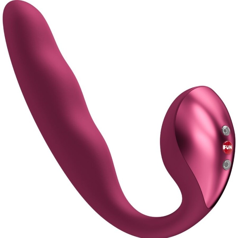 Allegro Doble Vibrador Insertable Air Pulse Burdeos de Fun Factory | Piumer Erotic