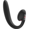 Crescendo Doble Vibrador Insertable Air Pulse Negro de Fun Factory | Piumer Erotic