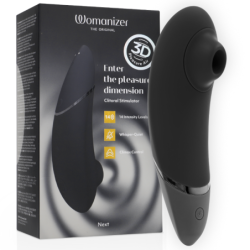 Next Estimulador De Clitorís Negro de Womanizer | Piumer Erotic