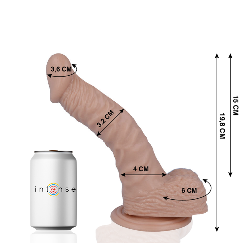 Mr Intense - 18 Pene Realístico 19.8 Cm -O- 3.2 Cm | Piumer Erotic