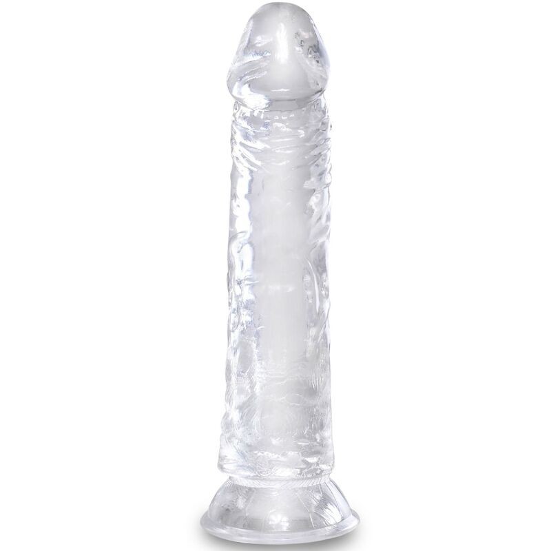 Clear Pene Realístico 19.7 Cm Transparente de King Cock | Piumer Erotic