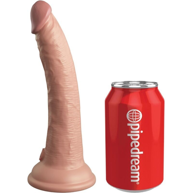 Élite Dildo Realístico Silicona 17.8 Cm de King Cock | Piumer Erotic
