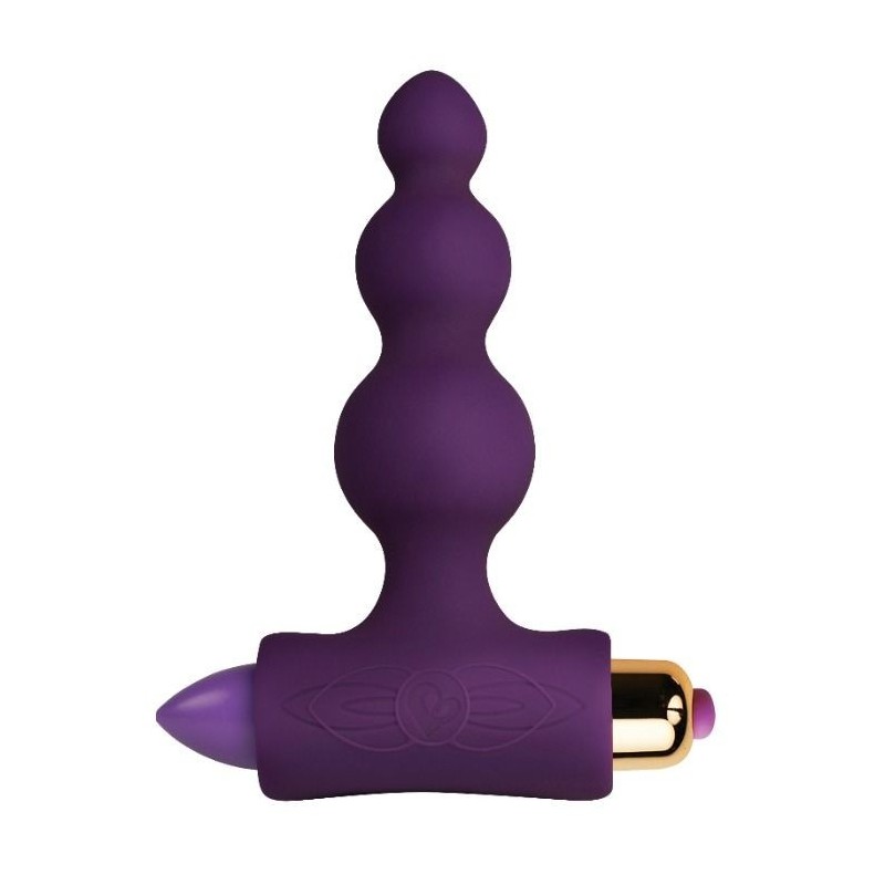 Estimulador Anal Petite Bubbles - Lila de Rocks-Off | Piumer Erotic