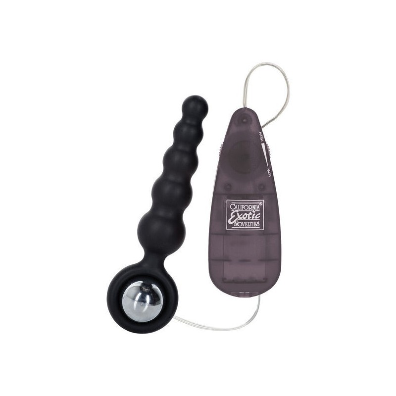 Booty Call Booty Shaker Vibrador Anal Negro de Calexotics | Piumer Erotic