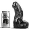 Realistic Dong Negro 17 Cm de All Black | Piumer Erotic