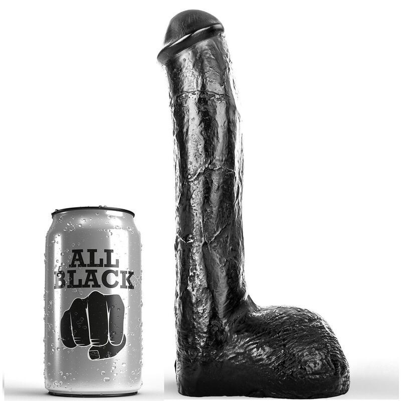 Pene Realístico Anal 23 Cm de All Black | Piumer Erotic
