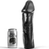 Dong 28 Cm Sin Testículos de All Black | Piumer Erotic
