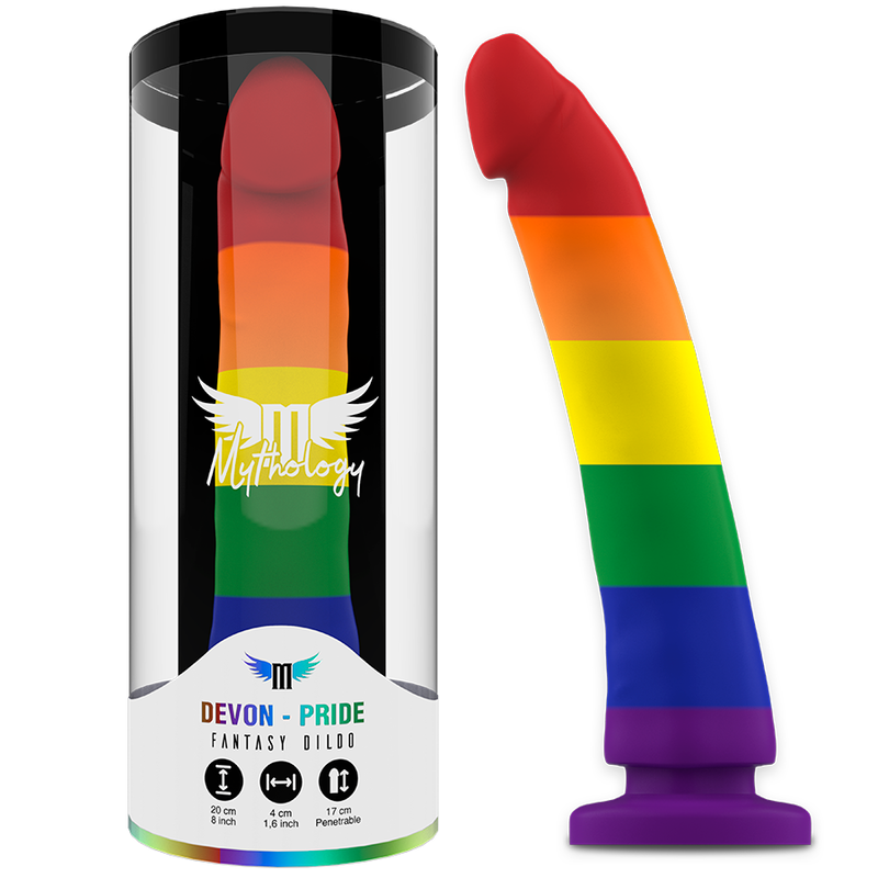 Mythology - Devon Pride Dildo L | Piumer Erotic