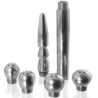 Set Limpieza Vaginal/Anal 5Pcs de Metal Hard | Piumer Erotic