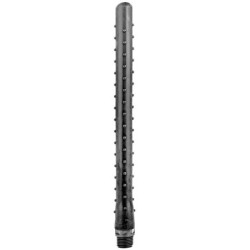 Ridged Ducha Anal Silicona 27 Cm de All Black | Piumer Erotic