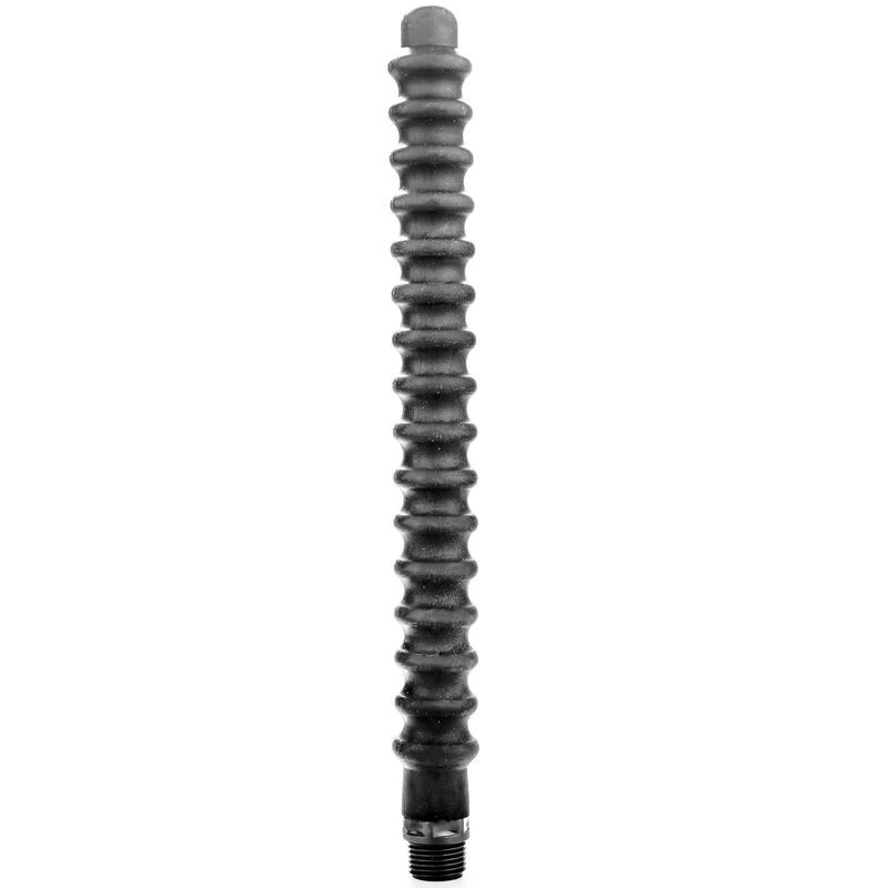 Mega Ripple Ducha Anal Silicona 28.5 Cm de All Black | Piumer Erotic