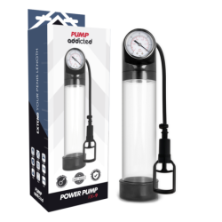 Bomba Erección Rx9 Transparente de Pump Addicted | Piumer Erotic
