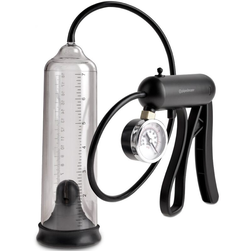 Bomba De Potencia Pro-Gauge Transparente de Pump Worx | Piumer Erotic