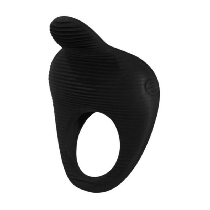Pretty Love - Thimble Anillo Vibrador Negro | Piumer Erotic