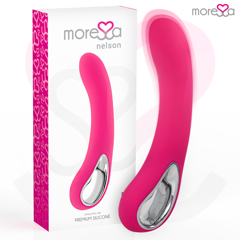 Nelson Masajeador Punto G Premium Silicone Recargable de Moressa | Piumer Erotic