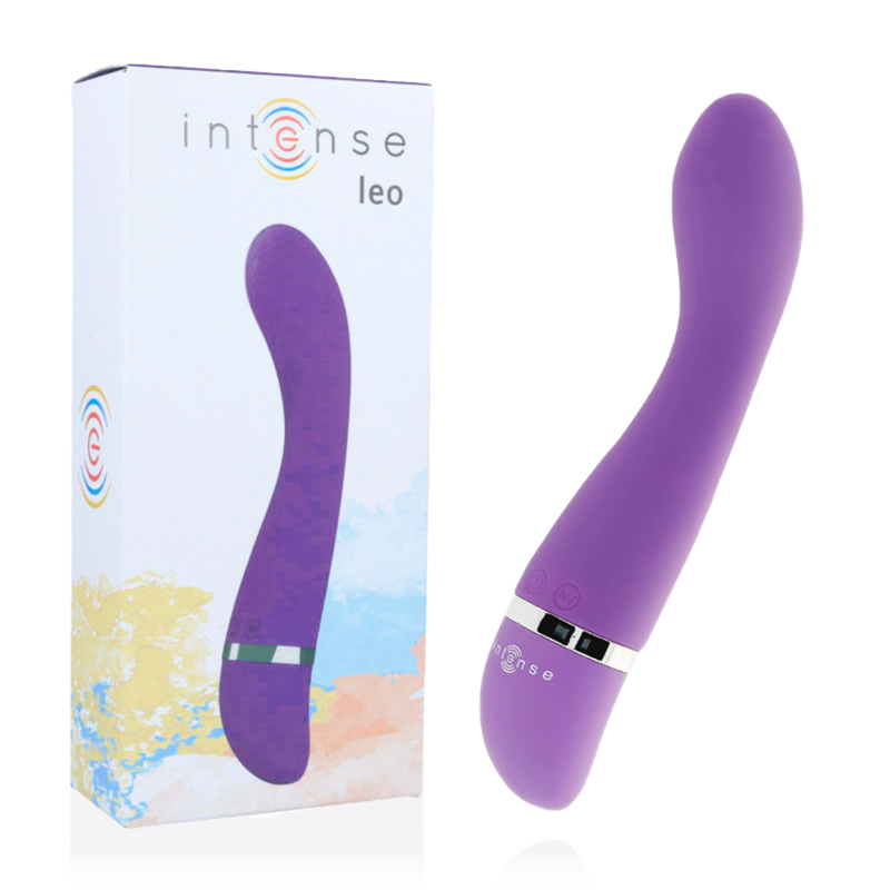 Intense - Leo Vibrador Lila Silicon Luxe | Piumer Erotic