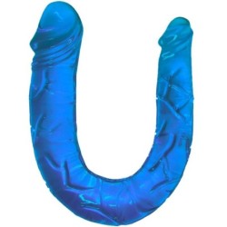 Baile - Double Dong Dildo Doble Azul | Piumer Erotic