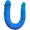 Baile - Double Dong Dildo Doble Azul | Piumer Erotic