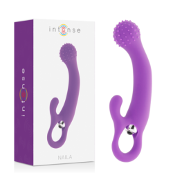 Intense - Naila Vibrating Silicone Lila | Piumer Erotic