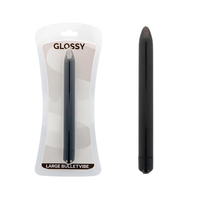 Slim Vibrador Negro de Glossy | Piumer Erotic