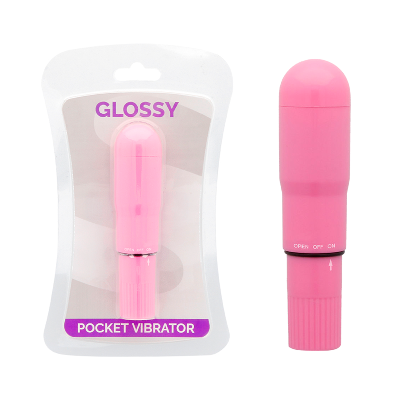 Pocket Vibrador Rosa Intenso de Glossy | Piumer Erotic