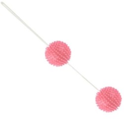 Baile - A Deeply Pleasure Bolas Texturadas Rosa 3.6 Cm | Piumer Erotic