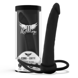 Mythology - Cobi Onyx Accomodator Arnés Para Doble Penetración Silicona | Piumer Erotic