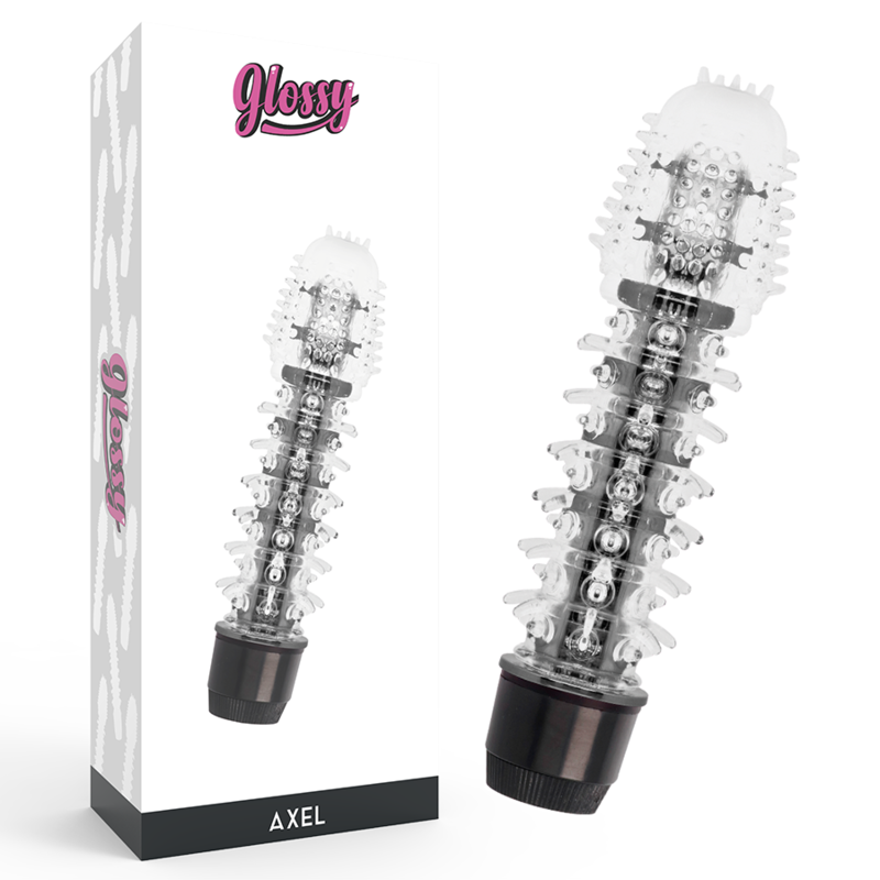 Axel Vibrador Negro de Glossy | Piumer Erotic