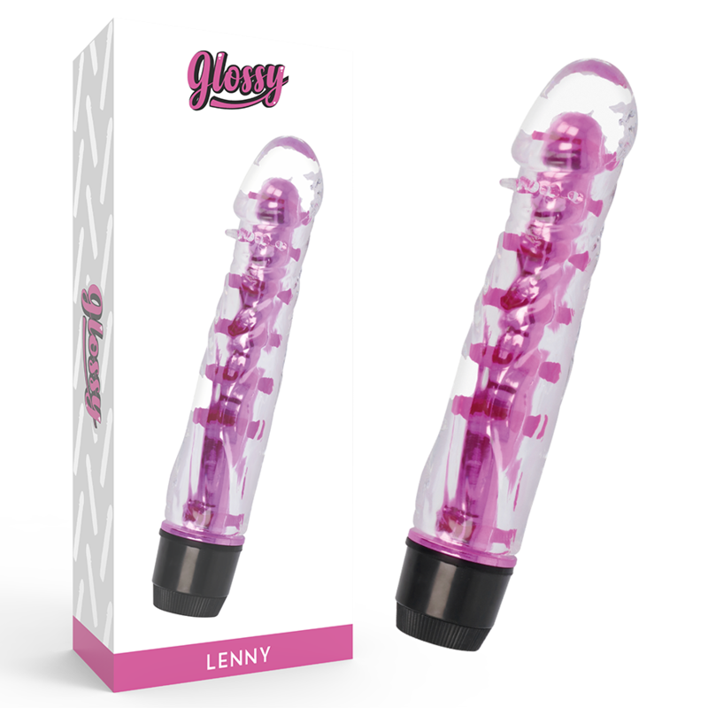 Lenny Vibrador Rosa de Glossy | Piumer Erotic